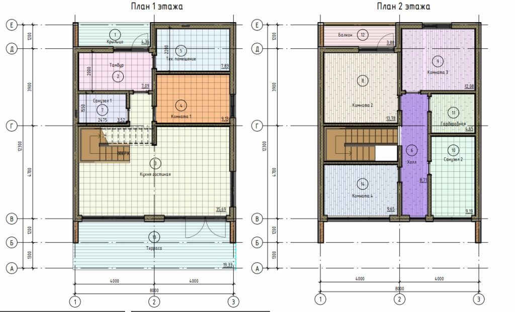 Барнхаус 149 — планировка
